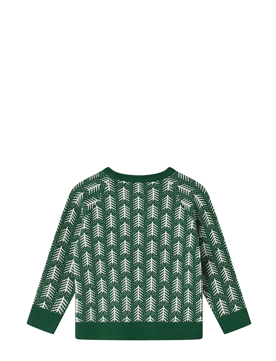 Fliink - BENNA TREE PULLOVER - trøjer - hunter green - 1