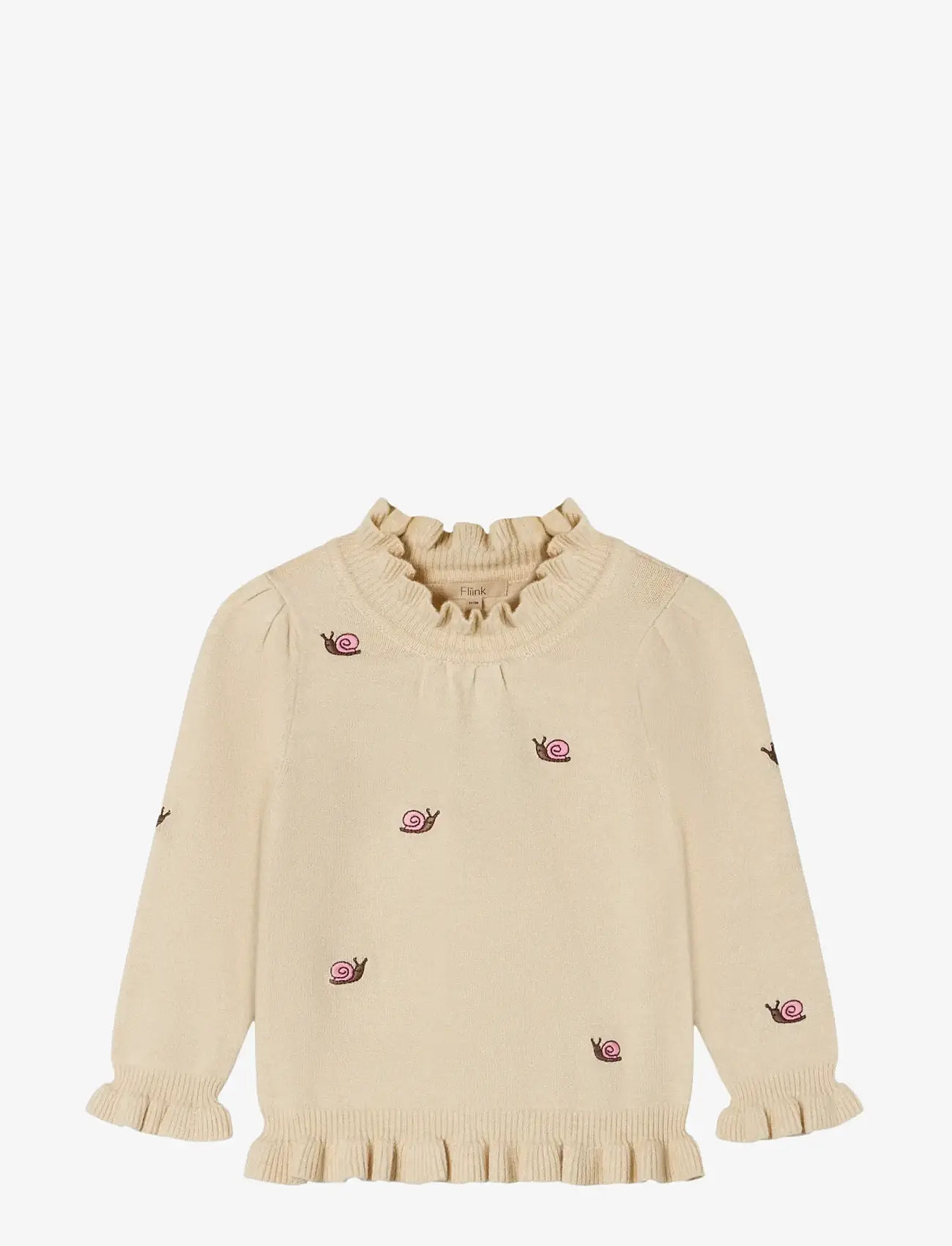 Fliink - ALON SNAIL BLOUSE - sandshell - 0