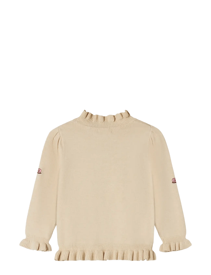 Fliink - ALON SNAIL BLOUSE - bluser & tunikaer - sandshell - 1