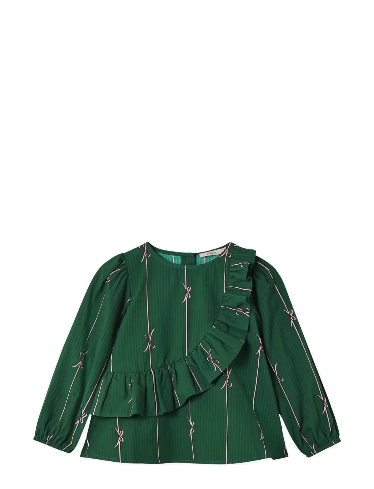 FLIINK Bowie Ls Bluse Grün - 5 Y - Kinder