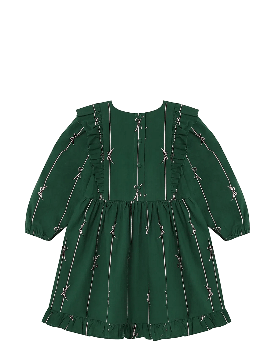 Fliink - BOWIE LS DRESS - robes pour bébés à manches longues - green - 1