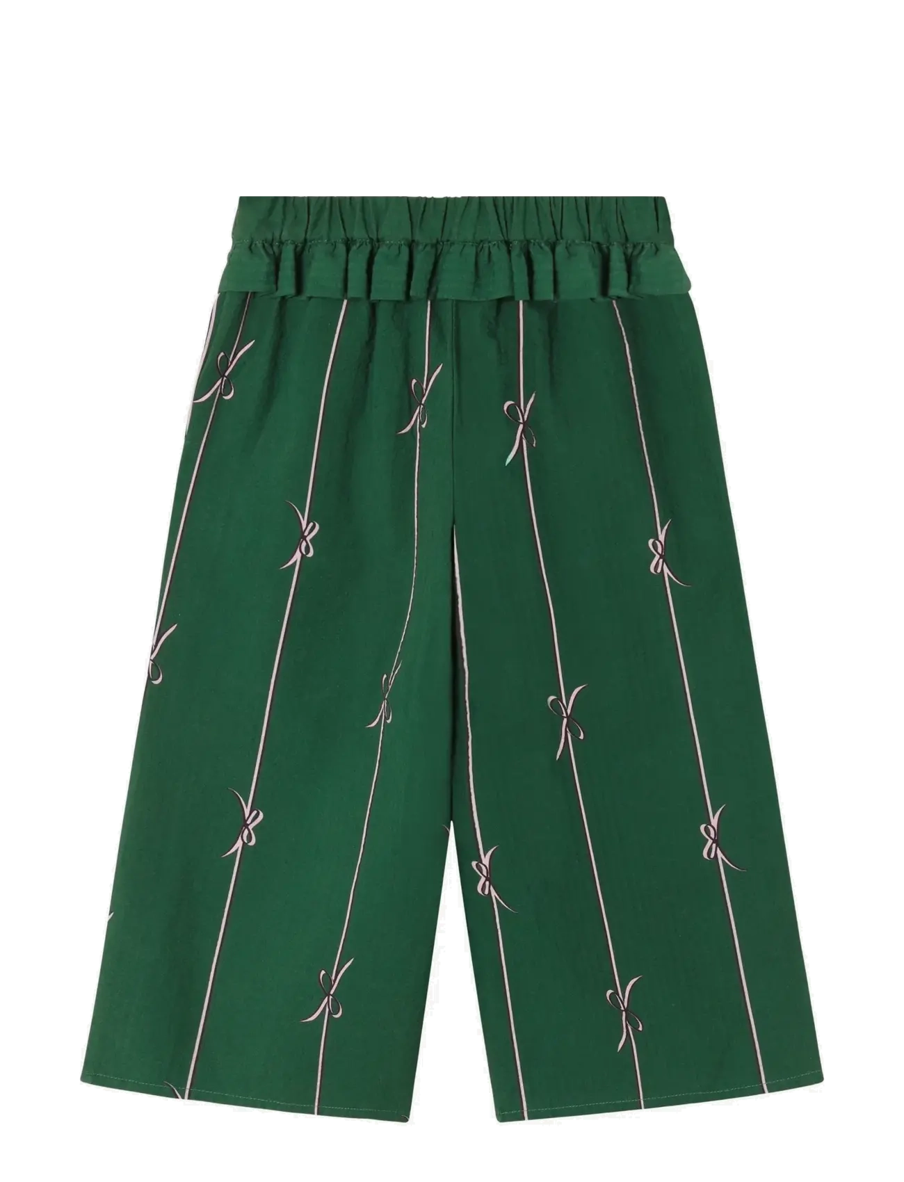 Fliink - BOWIE PANT - laveste priser - hunter green bow aop - 1
