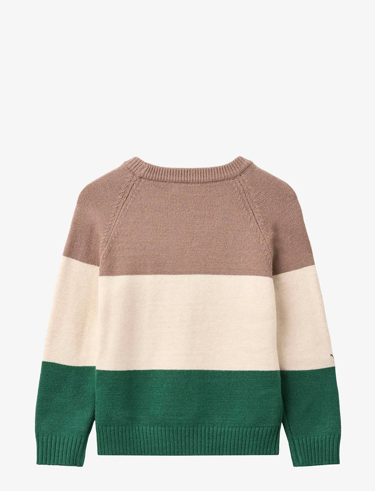 Fliink - ALON SNAIL PULLOVER - efterårstøj - pine bark stripe - 1