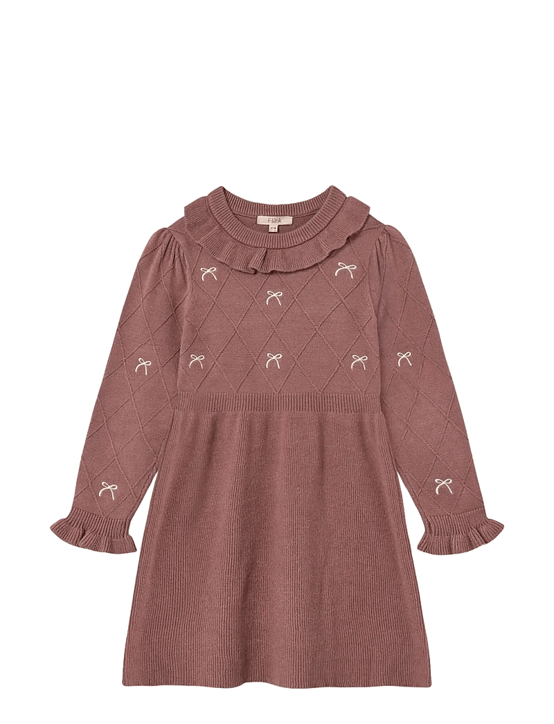 Fliink - ALON BOW DRESS - ash rose - 0