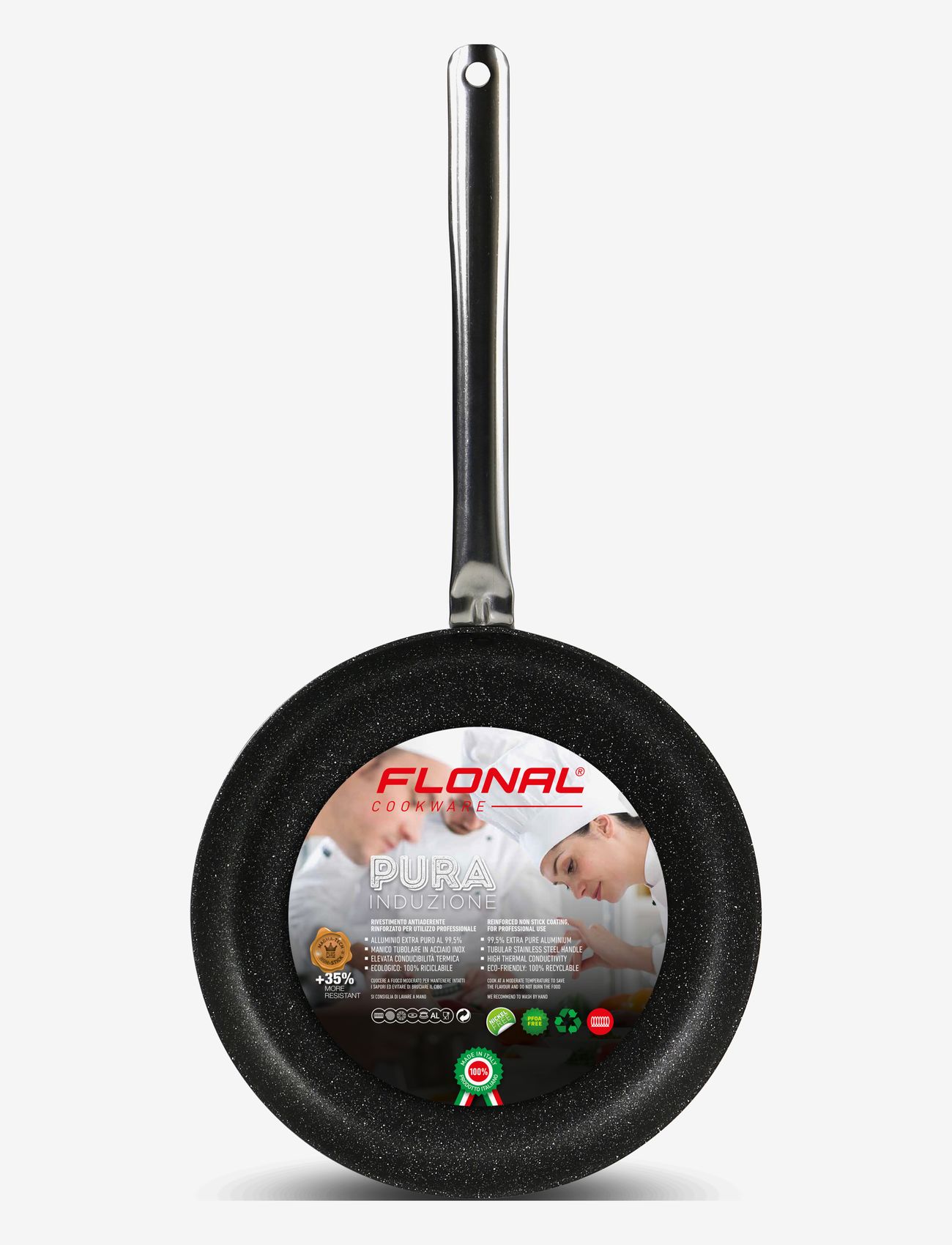 Flonal - Frying pan - silver - 1