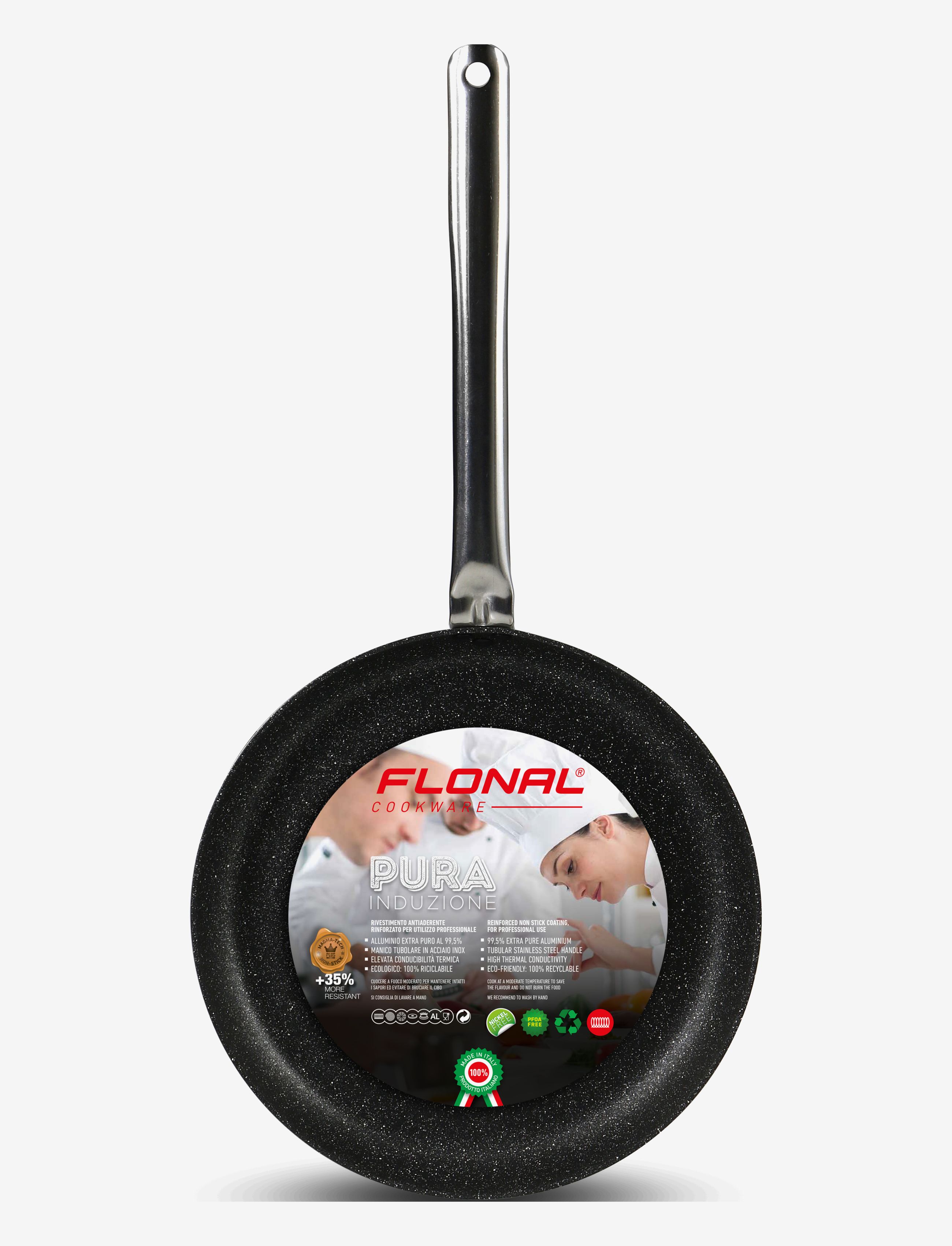 Flonal - Frying pan - silver - 1