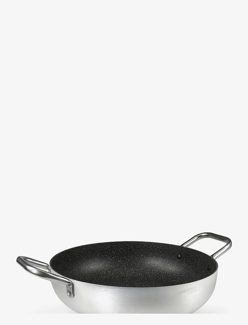 Flonal - Cylindrical pan with handle - silver - 2