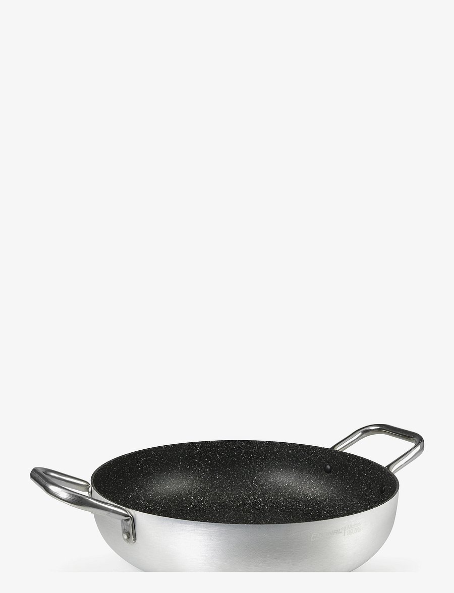Flonal - Cylindrical pan with handle - silver - 2