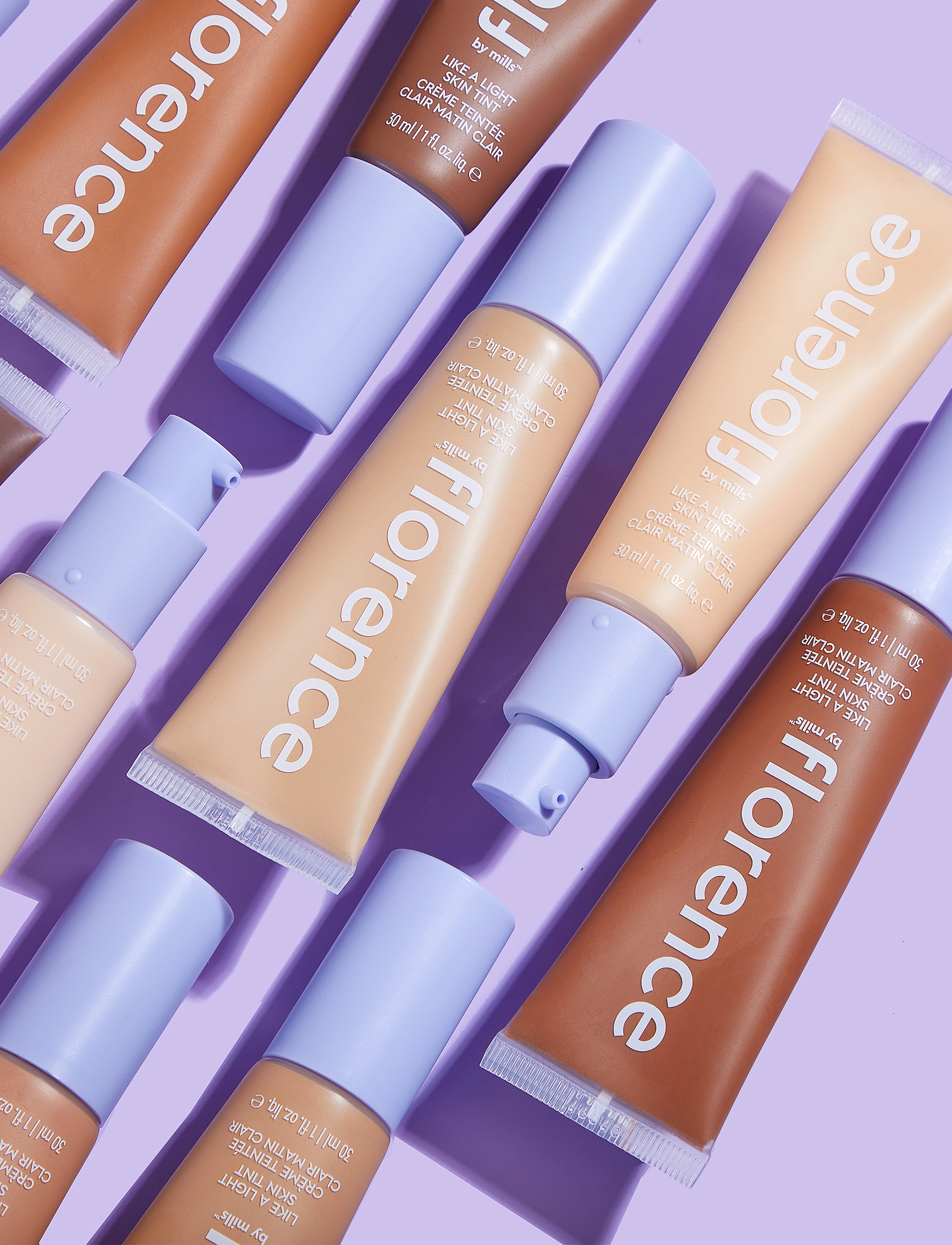 Florence By Mills - Like A Light Skin Tint D180 - förðunarvörur - deep with warm undertones - 5
