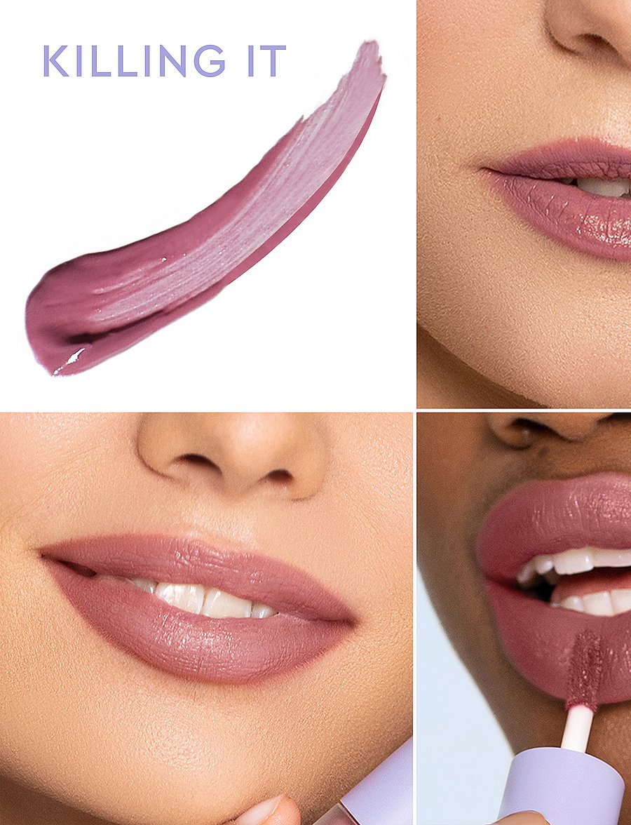 Florence By Mills - Be A VIP Velvet Liquid Lipstick - smink - killing it (nude) - 0