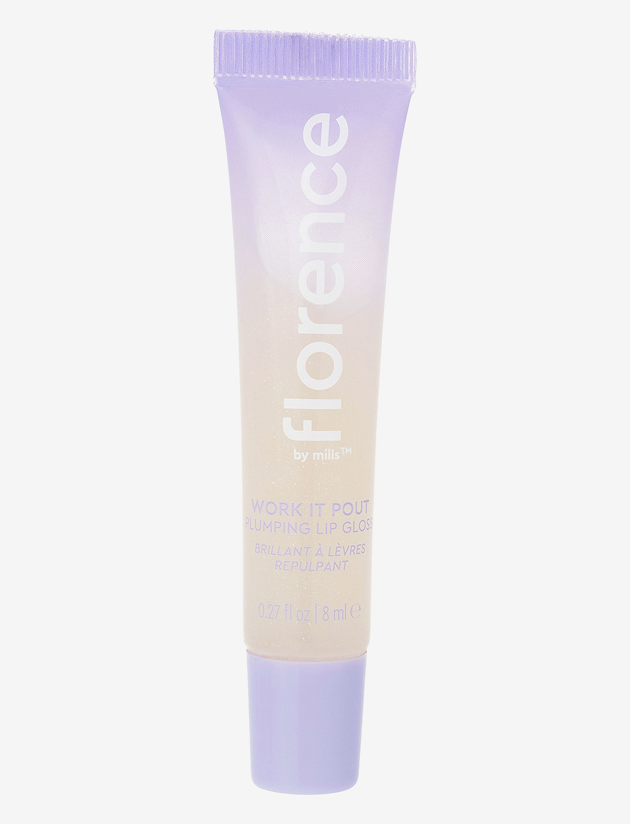 Florence By Mills - Work It Pout Plumping Lip Gloss - redo för date night - sunny hunny (champagne) - 1