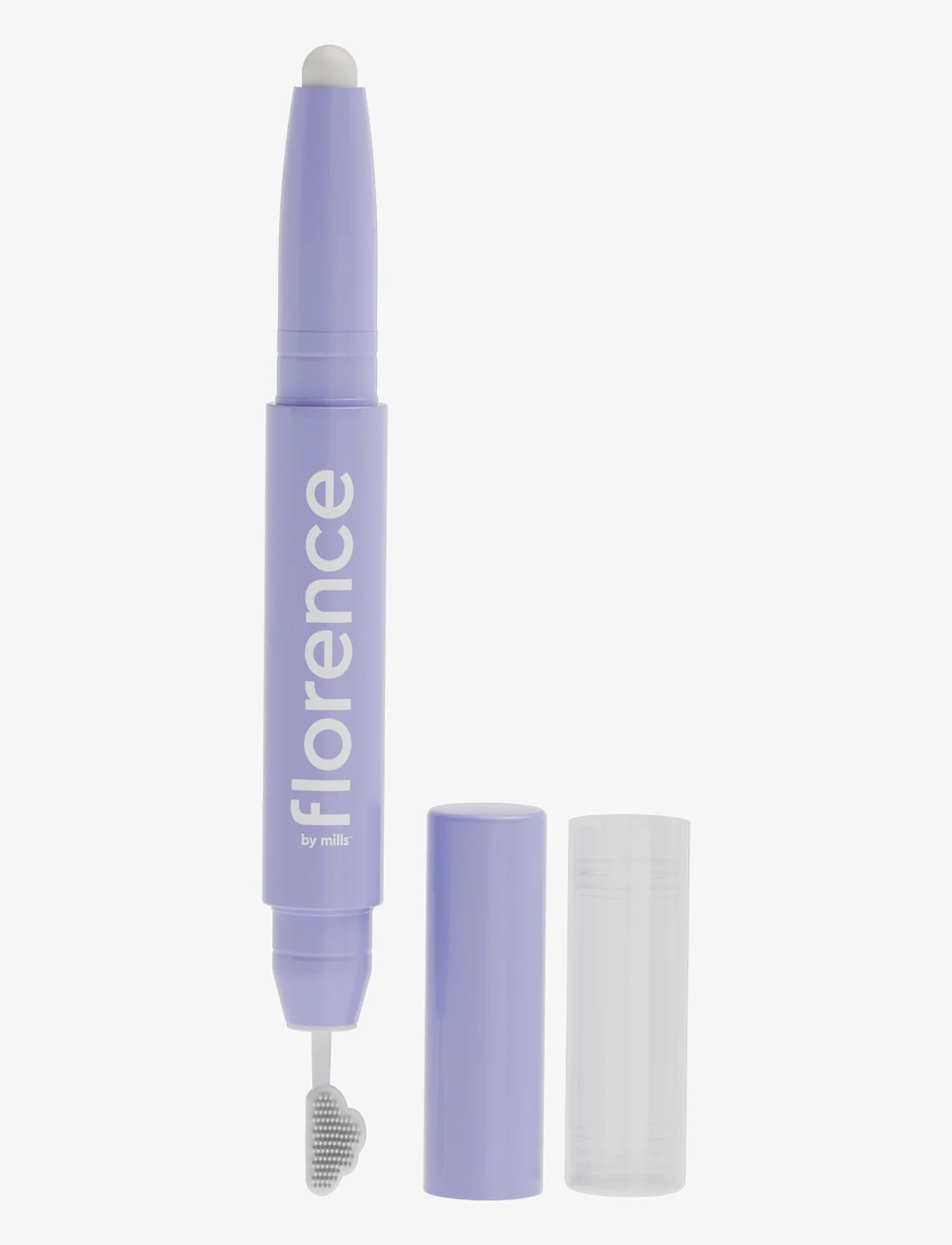 Florence By Mills - Brow Wax With Cloud Brush - förðunarvörur - clear - 1