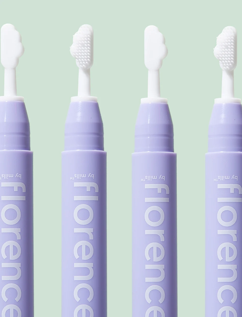 Florence By Mills - Brow Wax With Cloud Brush - förðunarvörur - clear - 3