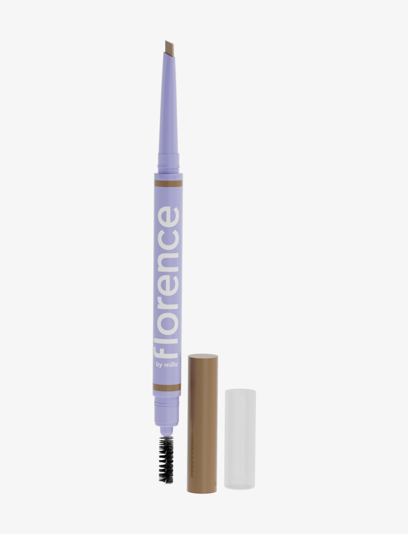 Florence By Mills - Tint N Tame Eyebrow Pencil With Spoolie - augu og augabrúnir - taupe - 1