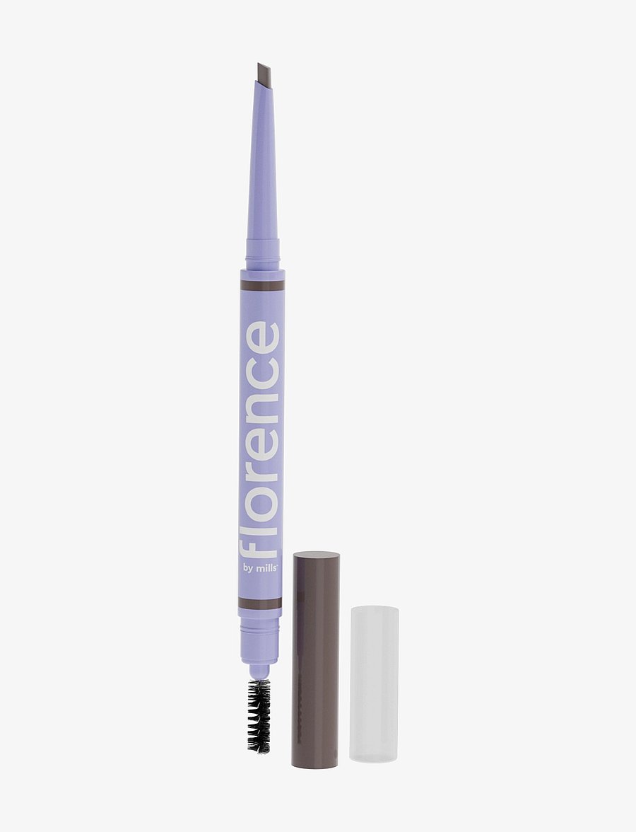 Florence By Mills - Tint N Tame Eyebrow Pencil With Spoolie - Ögon & bryn - medium brown - 1