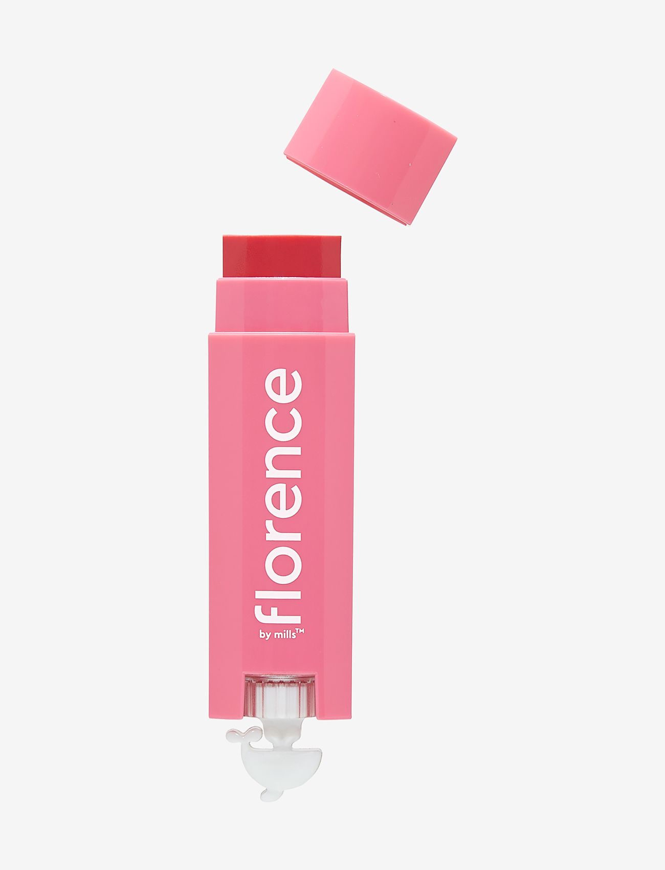 Florence By Mills - Oh Whale! Lip Balm - läppbalsam - guava and lychee (pink) - 1