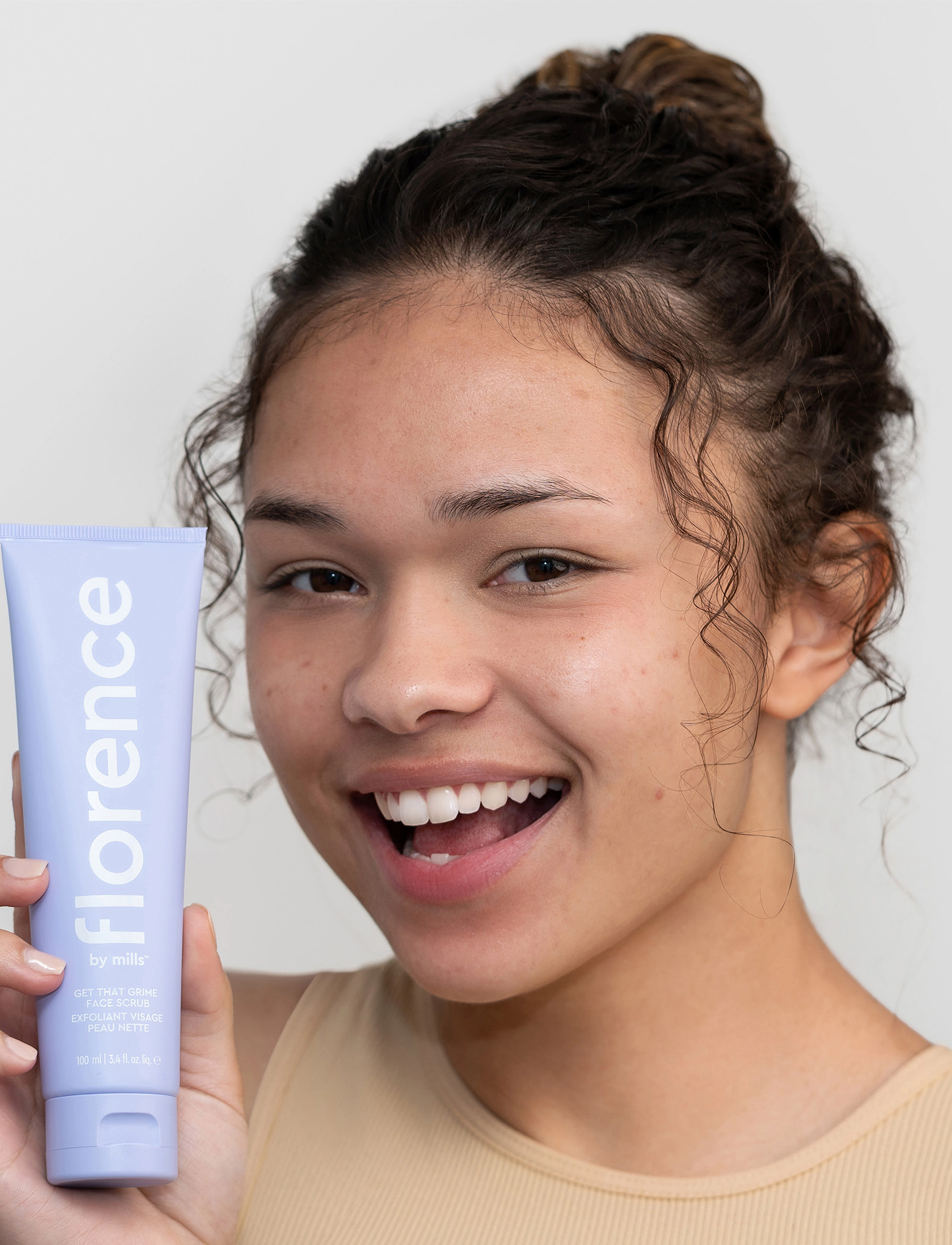 Florence By Mills - Get That Grime Face Scrub - exfolierande ansiktsvatten - clear - 3