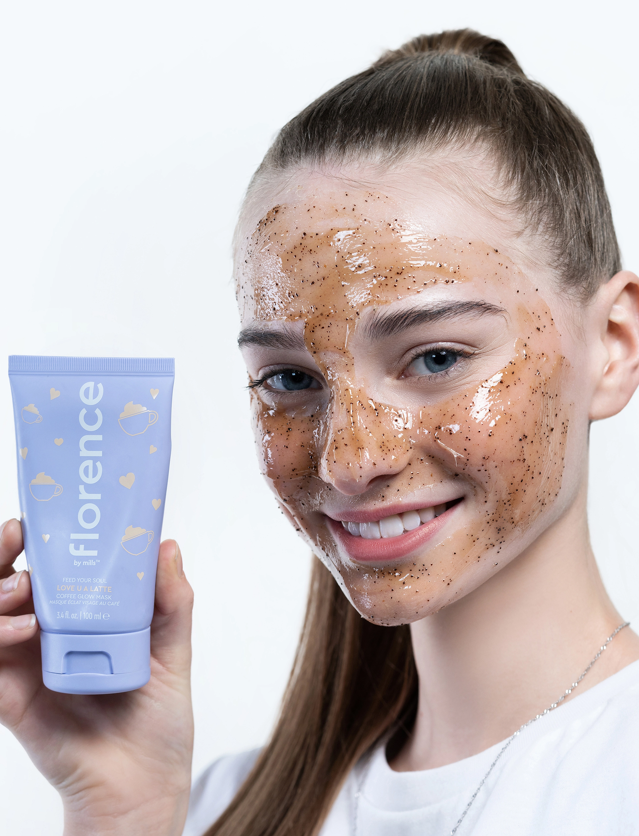 Florence By Mills - Feed Your Soul Love U A Latte Coffee Glow Mask - clear - 3