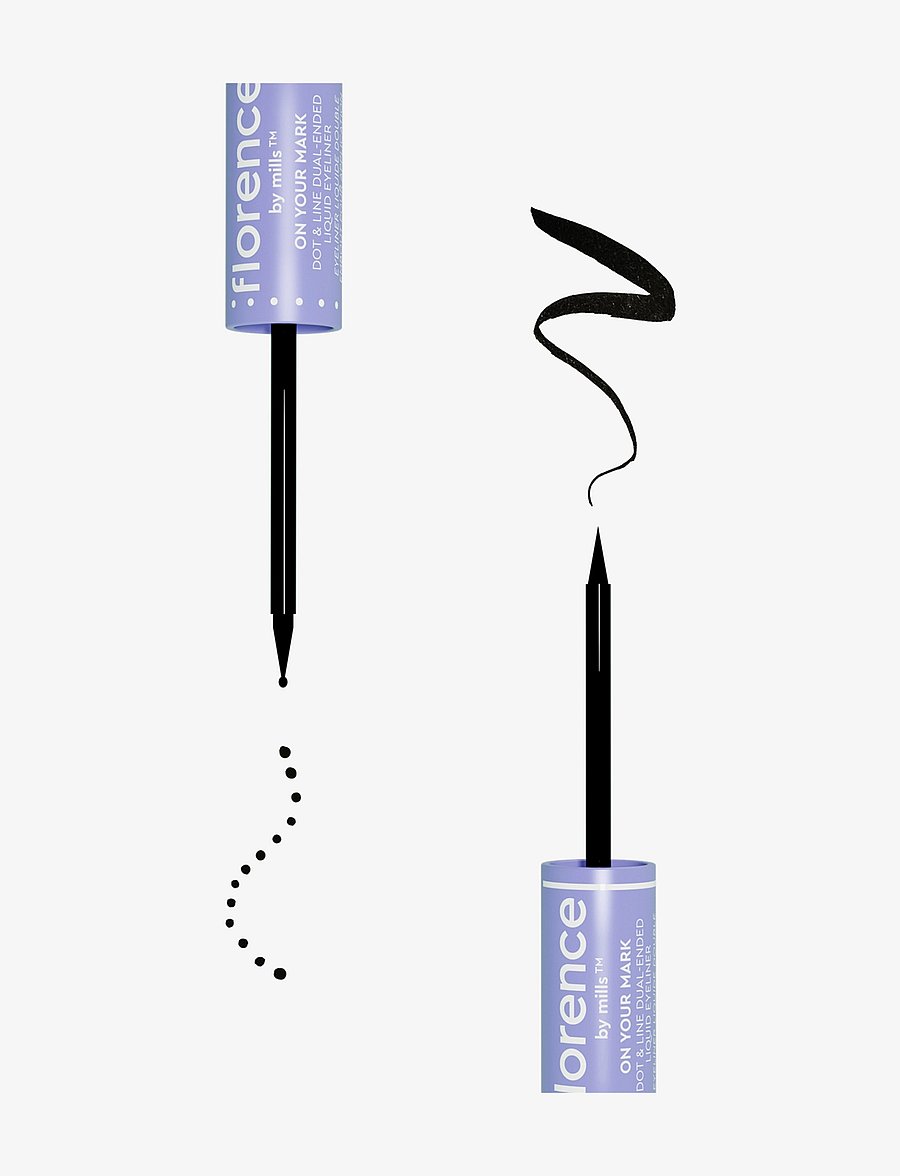 Florence By Mills - On your Mark Dot & Line Dual-Ended Liquid Eyeliner - smink - black - 2