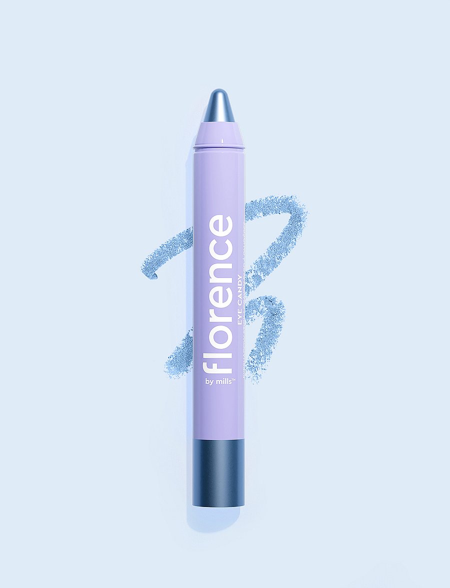 Florence By Mills - Eyecandy Eyeshadow Stick - Øjne & bryn - taffy (electric metallic blue) - 0