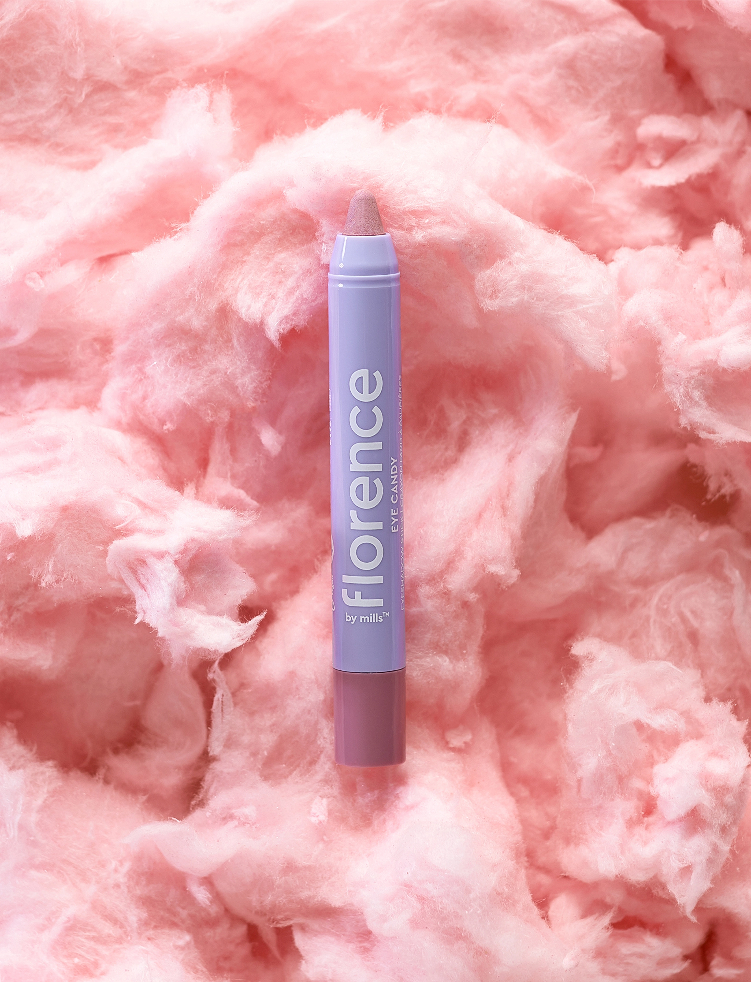 Florence By Mills - Eyecandy Eyeshadow Stick - Ögon & bryn  - candy floss (pinky plum shimmer) - 2