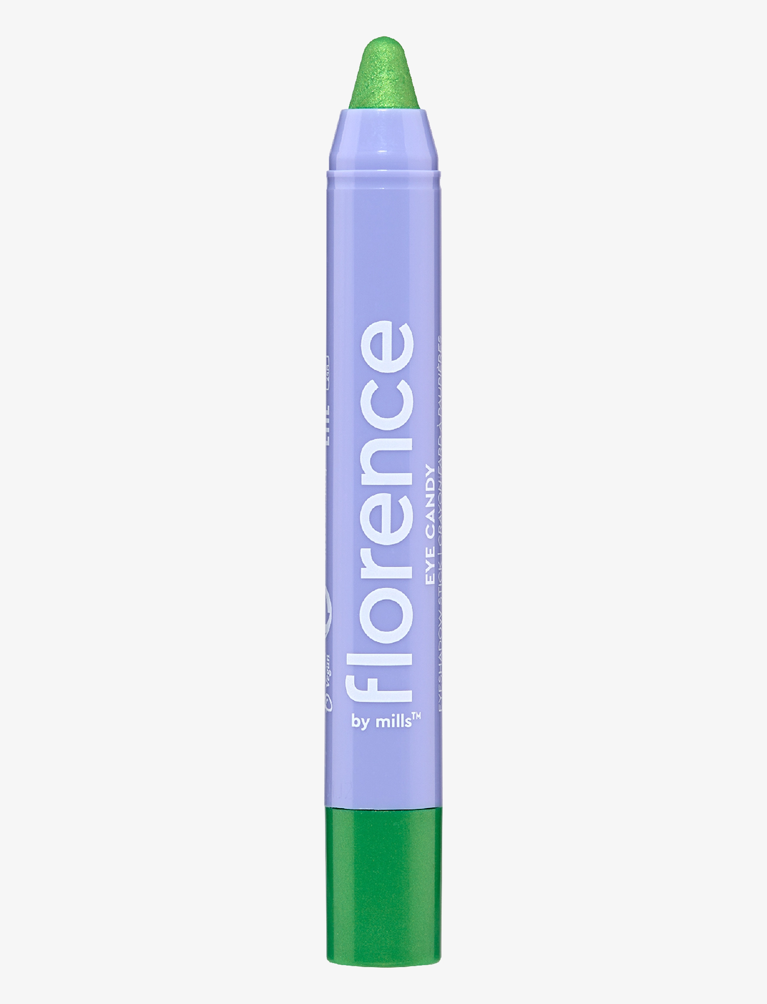 Florence By Mills Eyecandy Eyeshadow Stick - Florence By Mills - SOUR APPLE (ELECTRIC METALLIC GREEN) / green