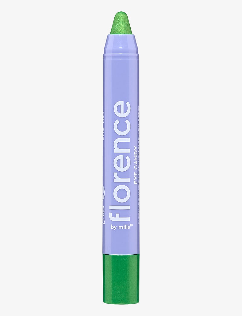 Florence By Mills - Eyecandy Eyeshadow Stick - augu og augabrúnir - sour apple (electric metallic green) - 0
