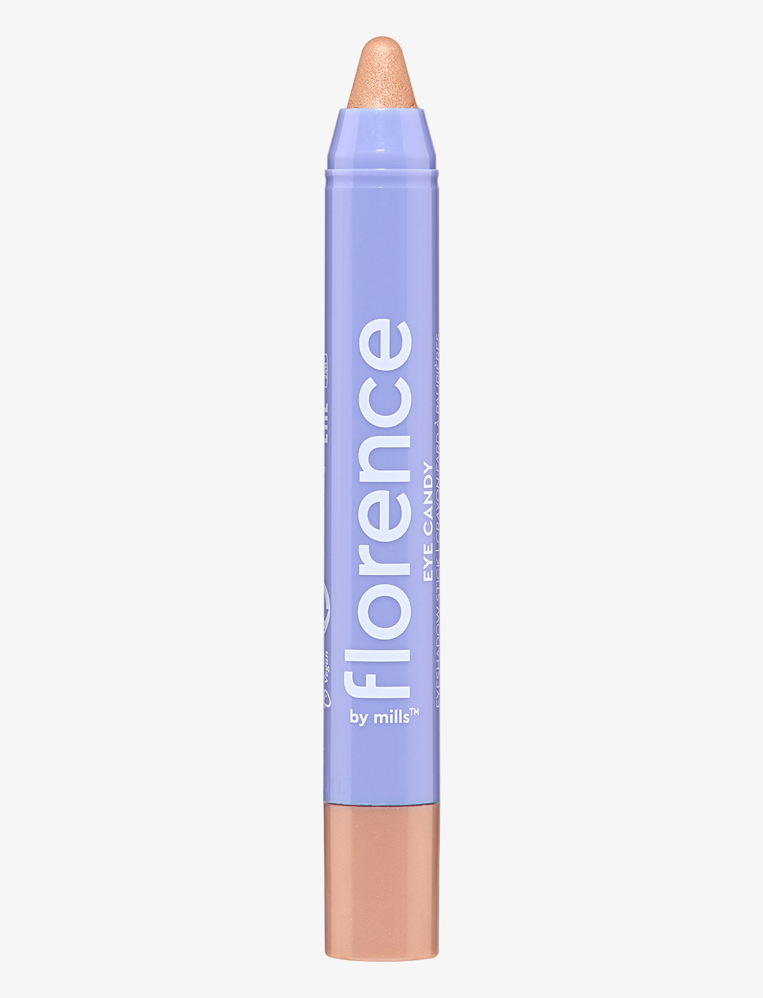 Florence By Mills Eyecandy Eyeshadow Stick - Ögon & Bryn  - SUGARCOAT (CHAMPAGNE SHIMMER) / clear