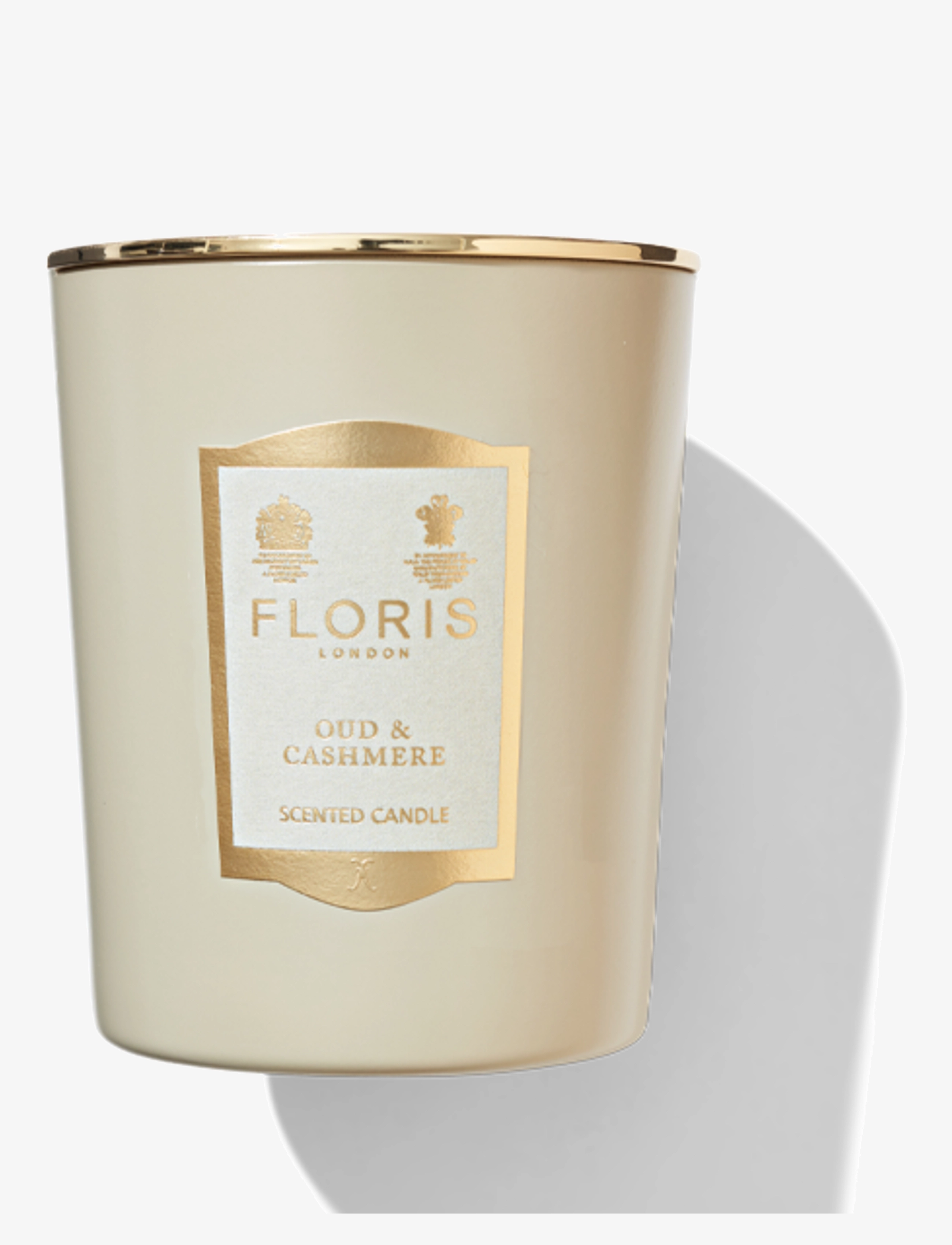 Floris Floris London Oud & Cashmere Candle - Floris - WHITE / clear