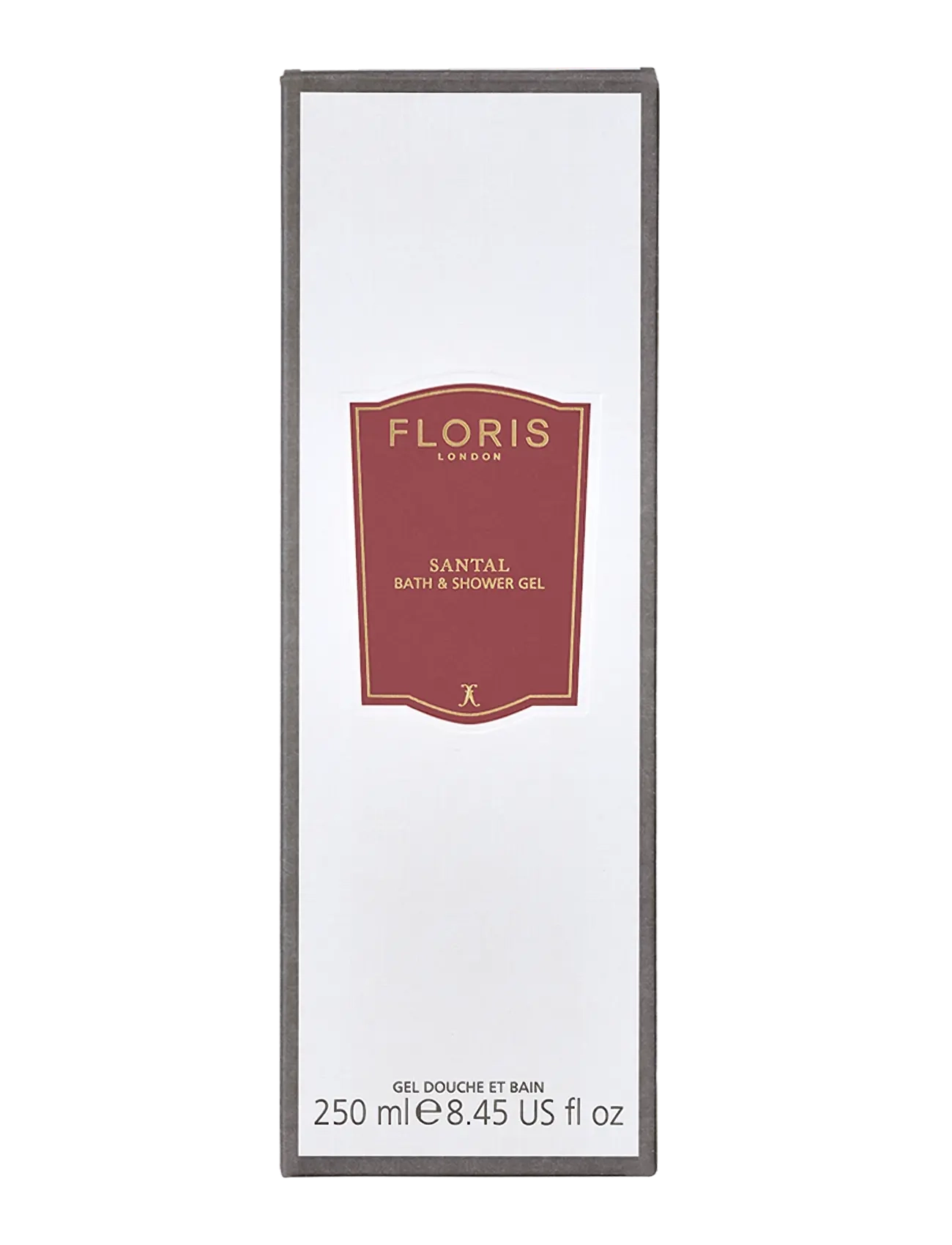 Floris - Santal Bath & Shower Gel 250ml - shower gels - clear - 1