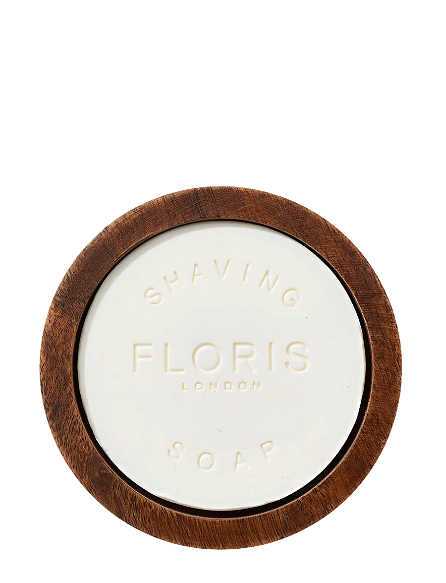 Floris - Santal Shaving Soap in a Wooden Bowl 100g - after shave - clear - 0