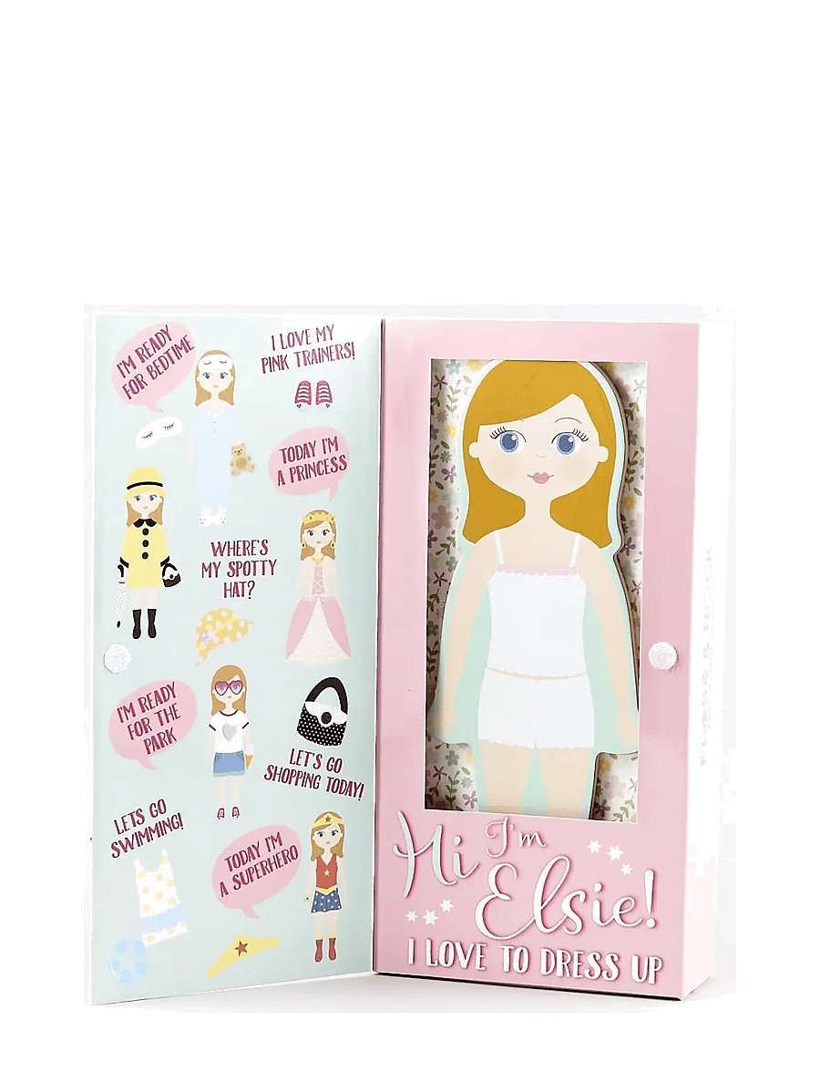 Floss & Rock - Elsie Magnetic Dress up Character - pink - 0