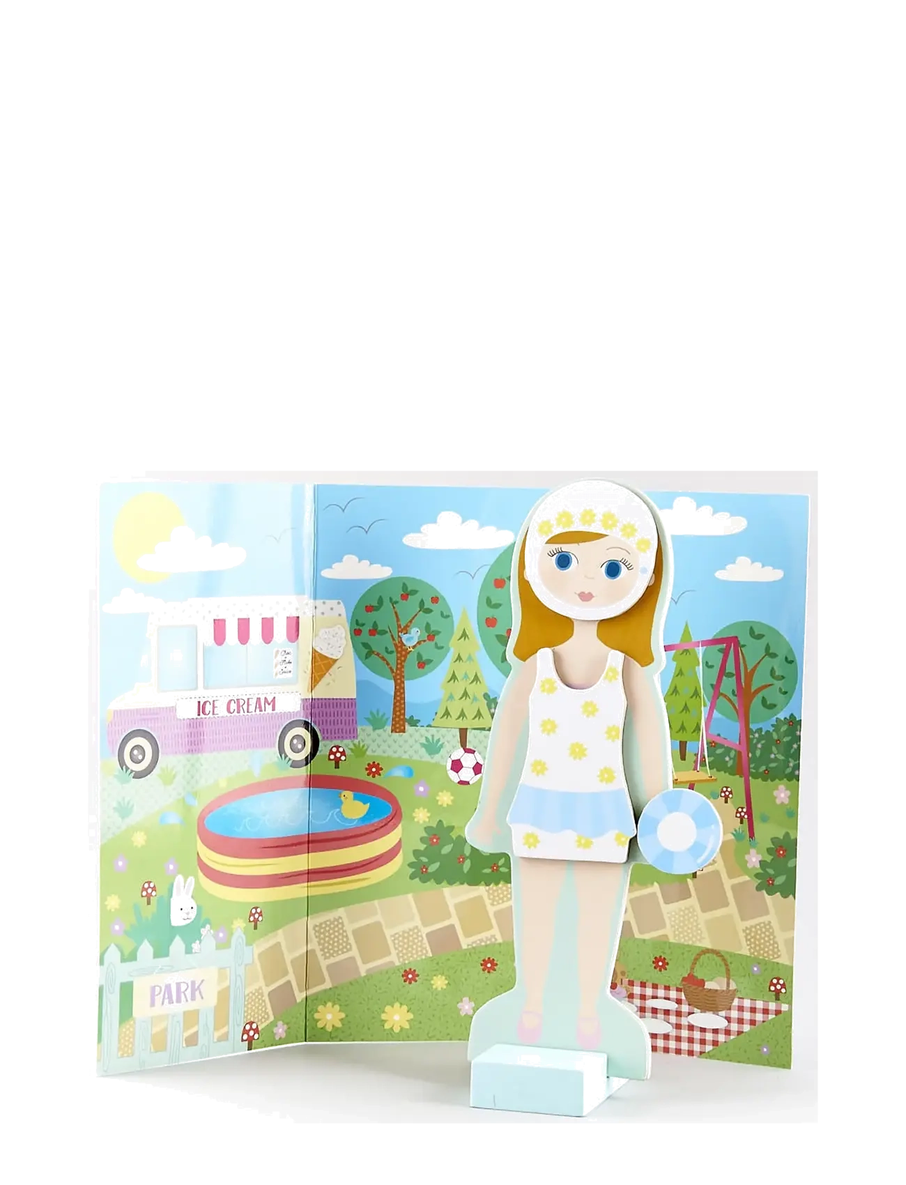 Floss & Rock - Elsie Magnetic Dress up Character - pink - 1