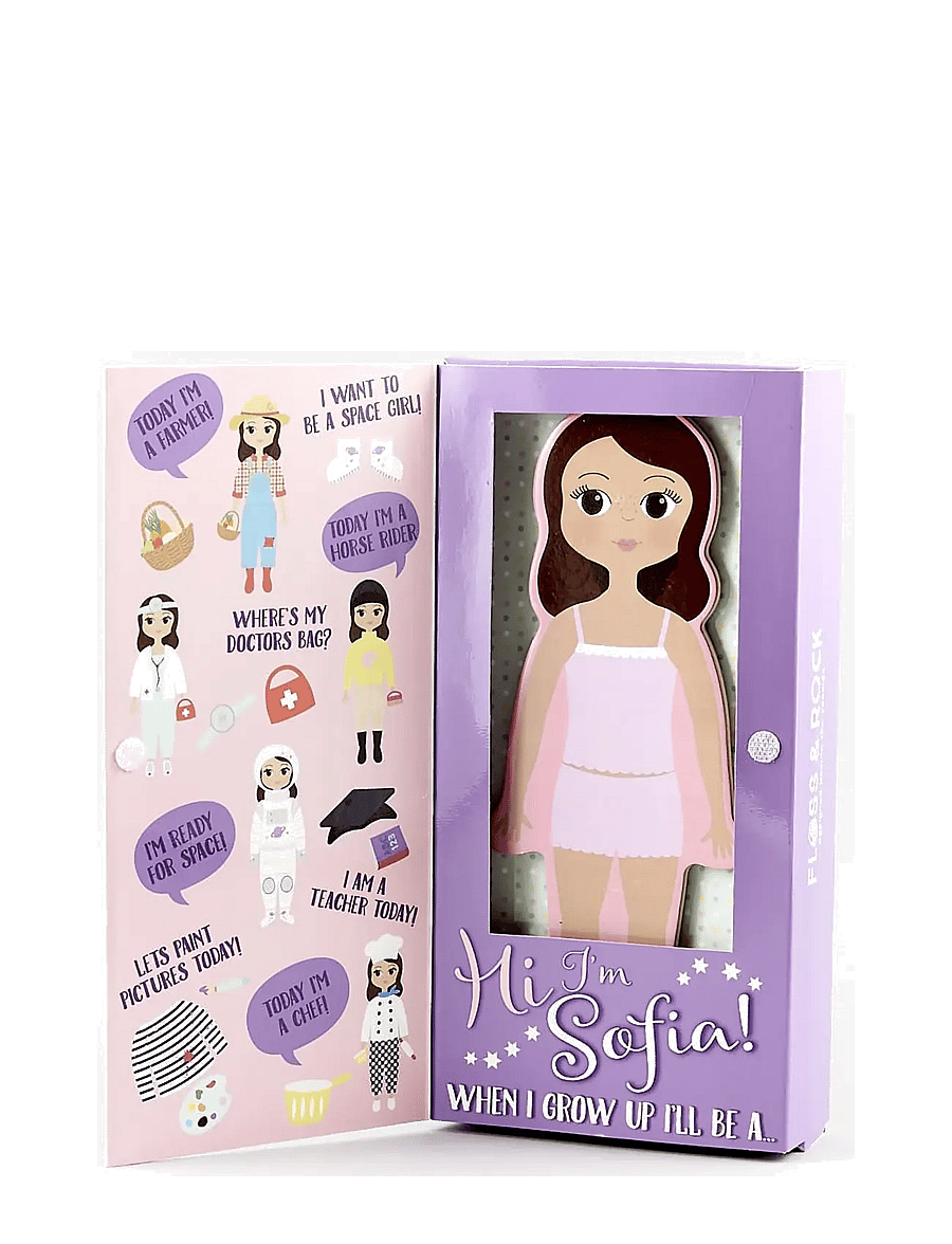 Floss & Rock - Sophia Magnetic Dress up Character - pink - 0