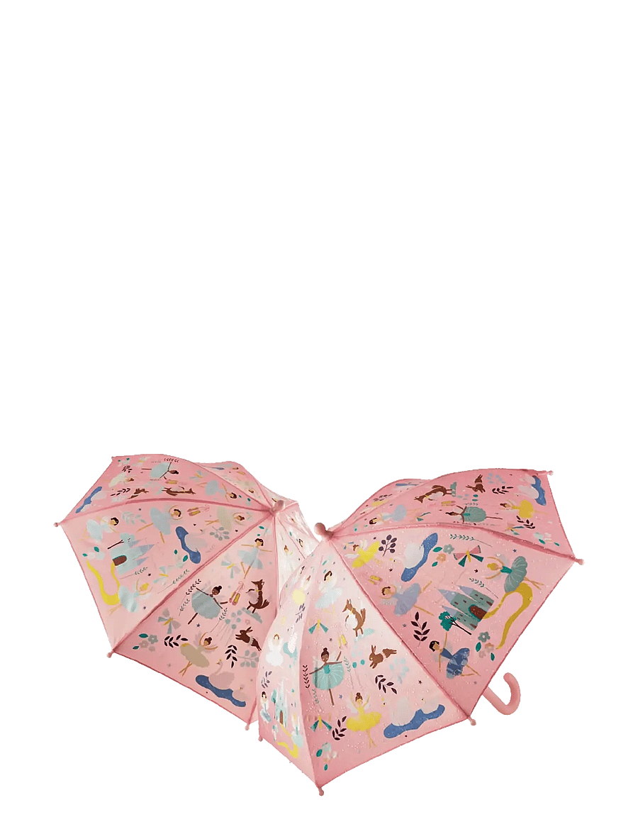 Floss & Rock - Enchanted Colour Changing Umbrella - vihmavarjud - purple - 0