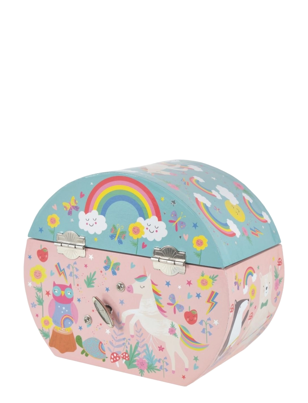 Floss & Rock - Rainbow Fairy Oval Jewellery Box - rainbow - 3
