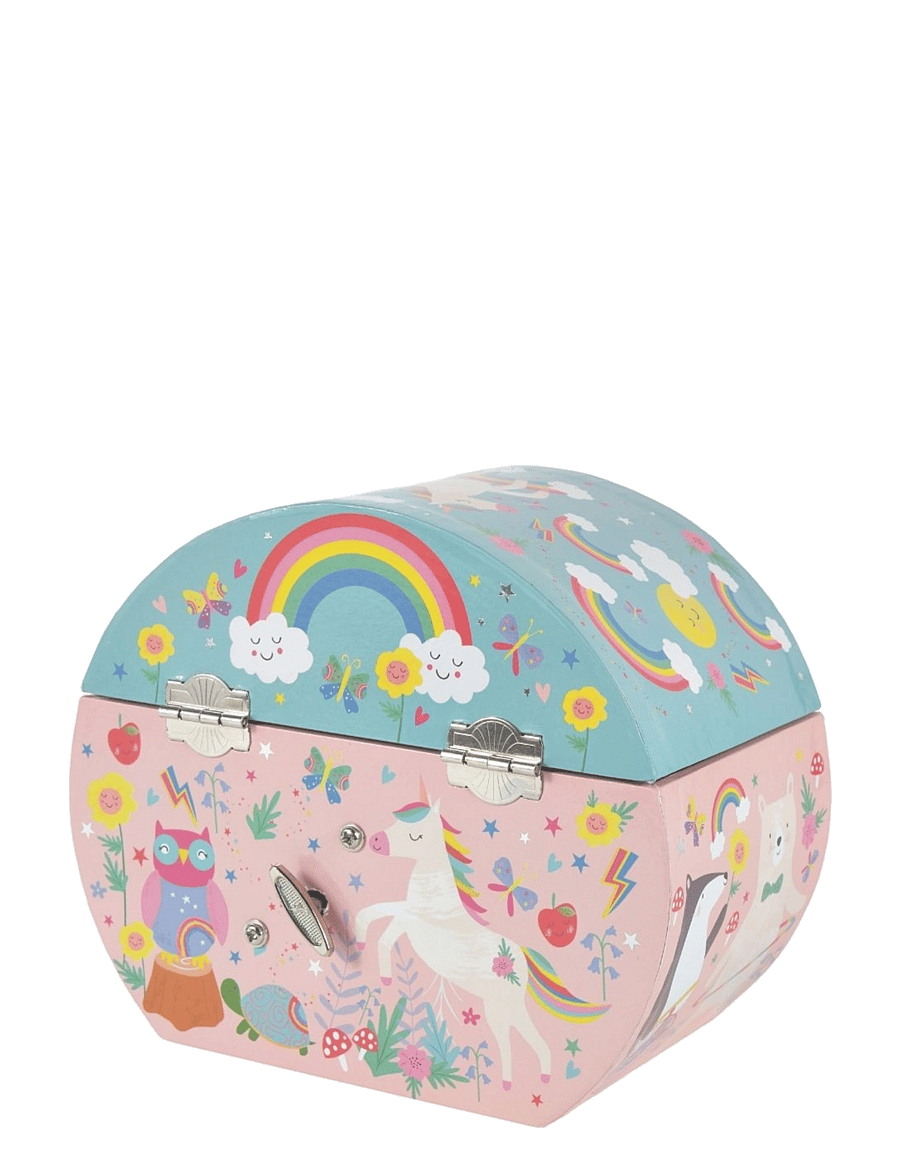 Floss & Rock - Rainbow Fairy Oval Jewellery Box - rainbow - 3