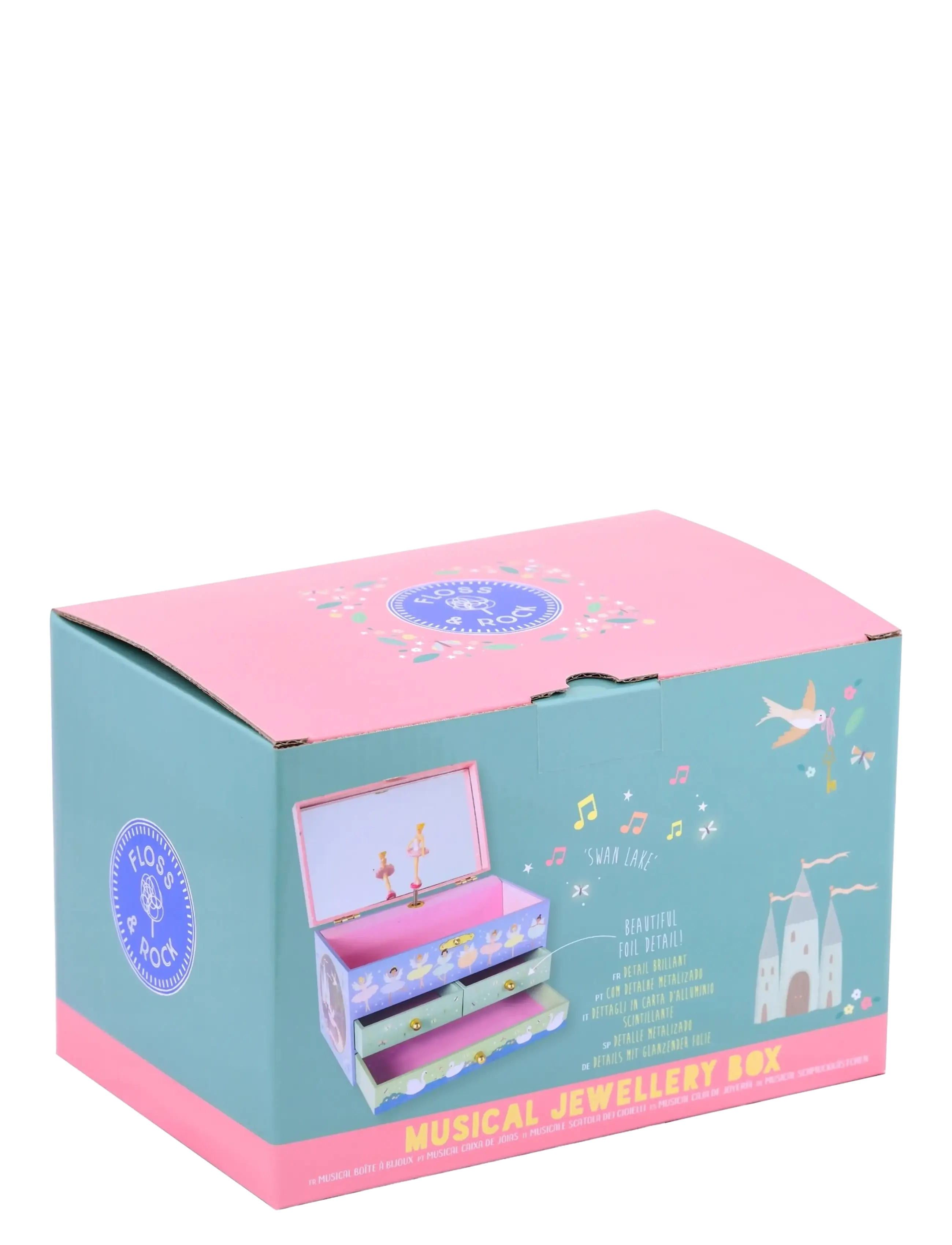 Floss & Rock - Enchanted 3 Drawer Jewellery Box - purple - 2