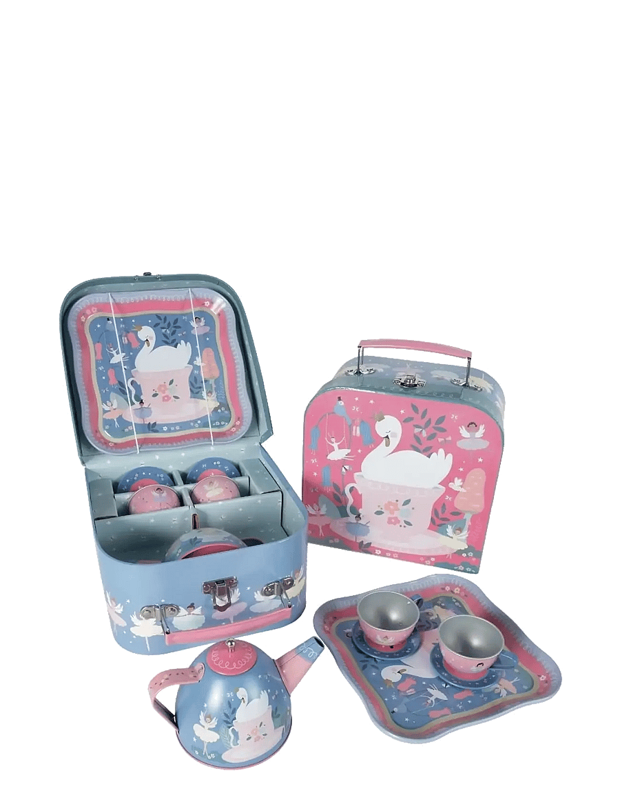 Floss & Rock - Enchanted 7pc Tea Set - purple - 0