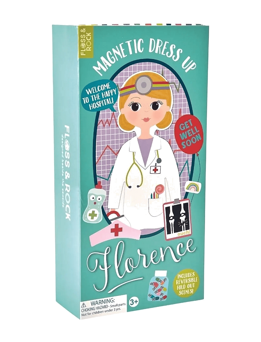 Floss & Rock - Florence Magnetic Dress up Character - pink - 0