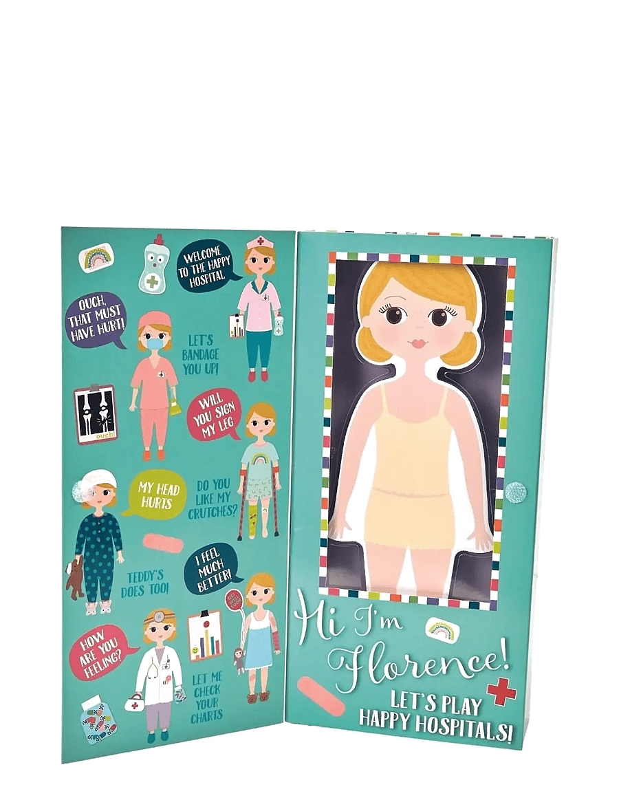 Floss & Rock - Florence Magnetic Dress up Character - pink - 4