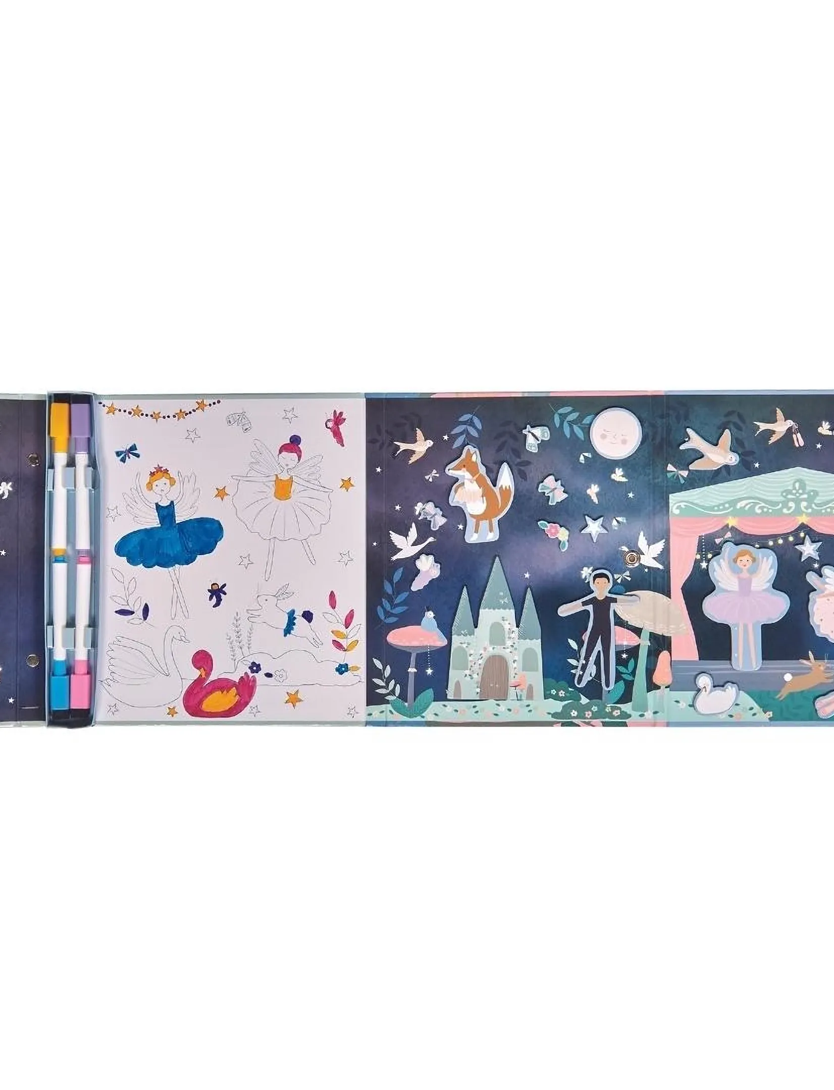 Floss & Rock - Enchanted Magnetic Multi Play - kreasæt - purple - 0