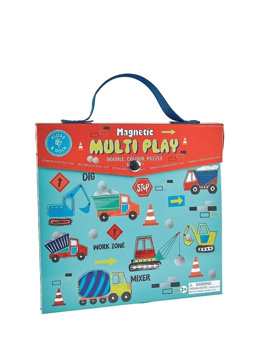 Floss & Rock - Construction Magnetic Multi Play - yellow - 0