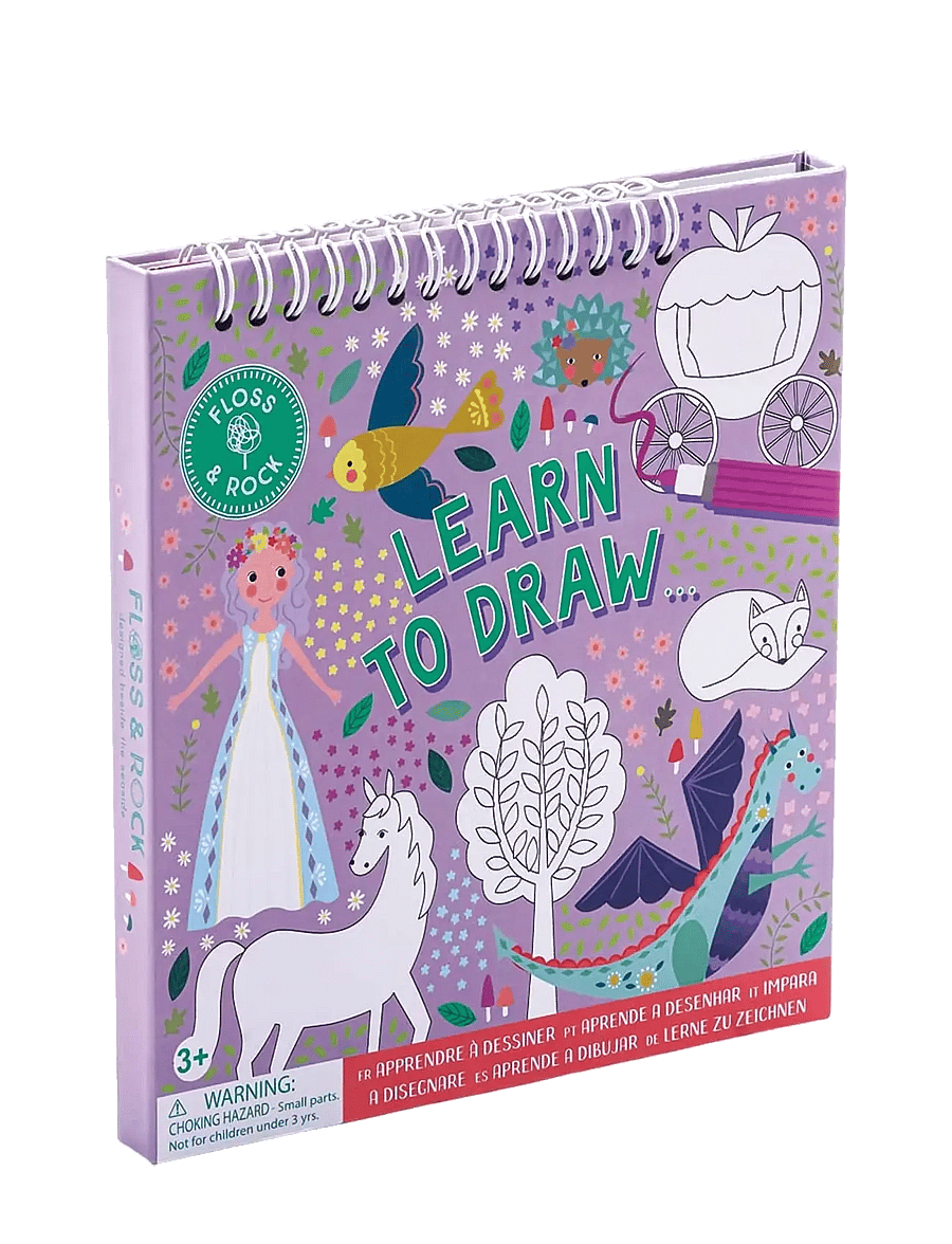 Floss & Rock - Fairy Tale Learn to Draw - pink - 0