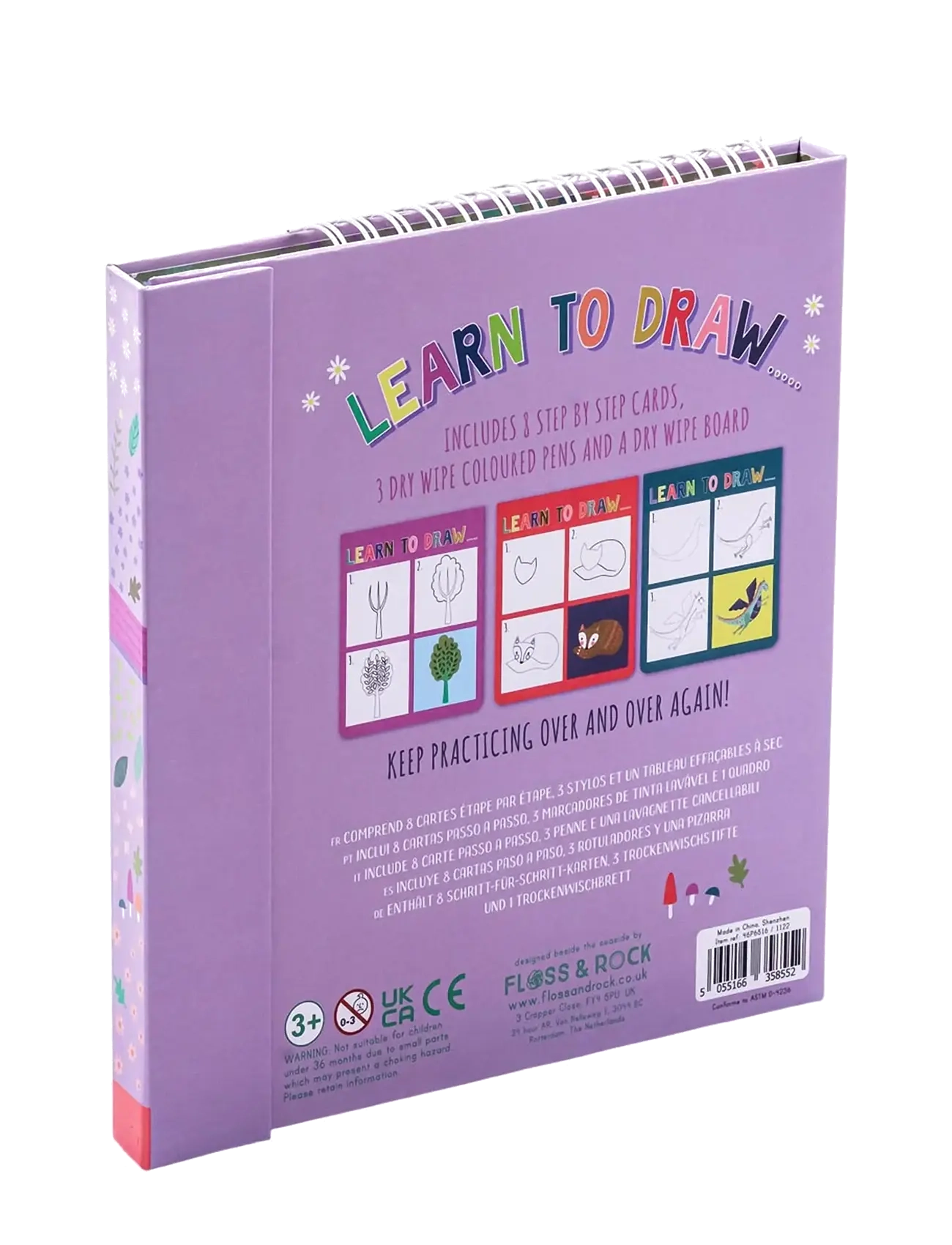 Floss & Rock - Fairy Tale Learn to Draw - pink - 1