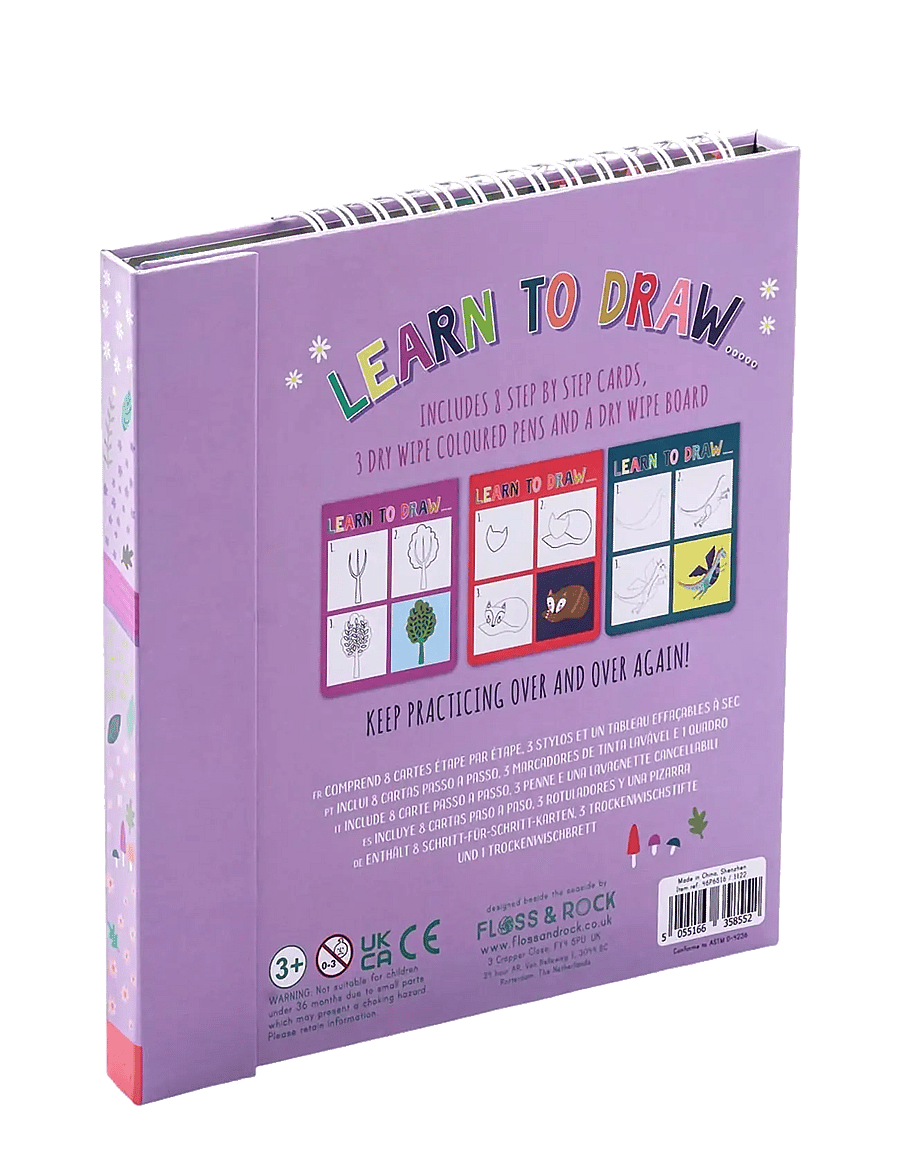 Floss & Rock - Fairy Tale Learn to Draw - pink - 1
