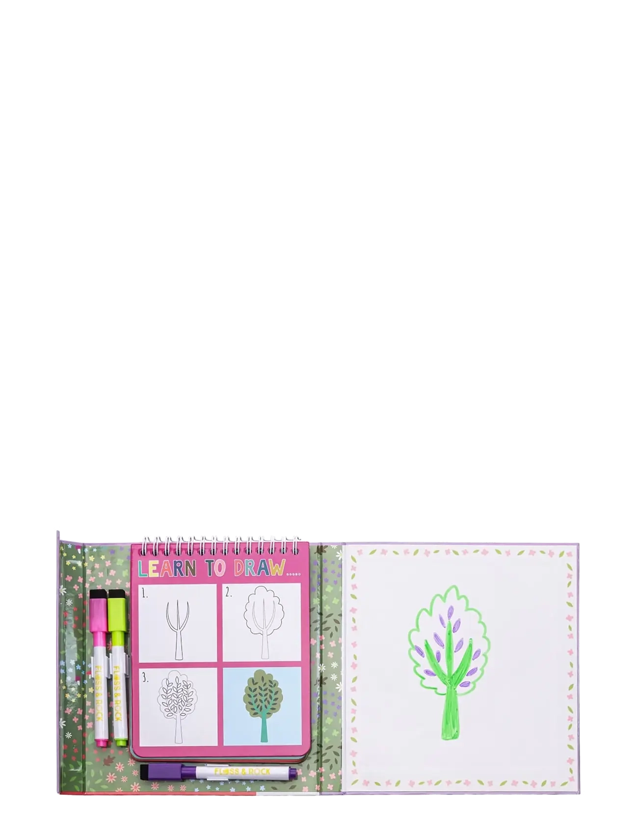 Floss & Rock - Fairy Tale Learn to Draw - pink - 2
