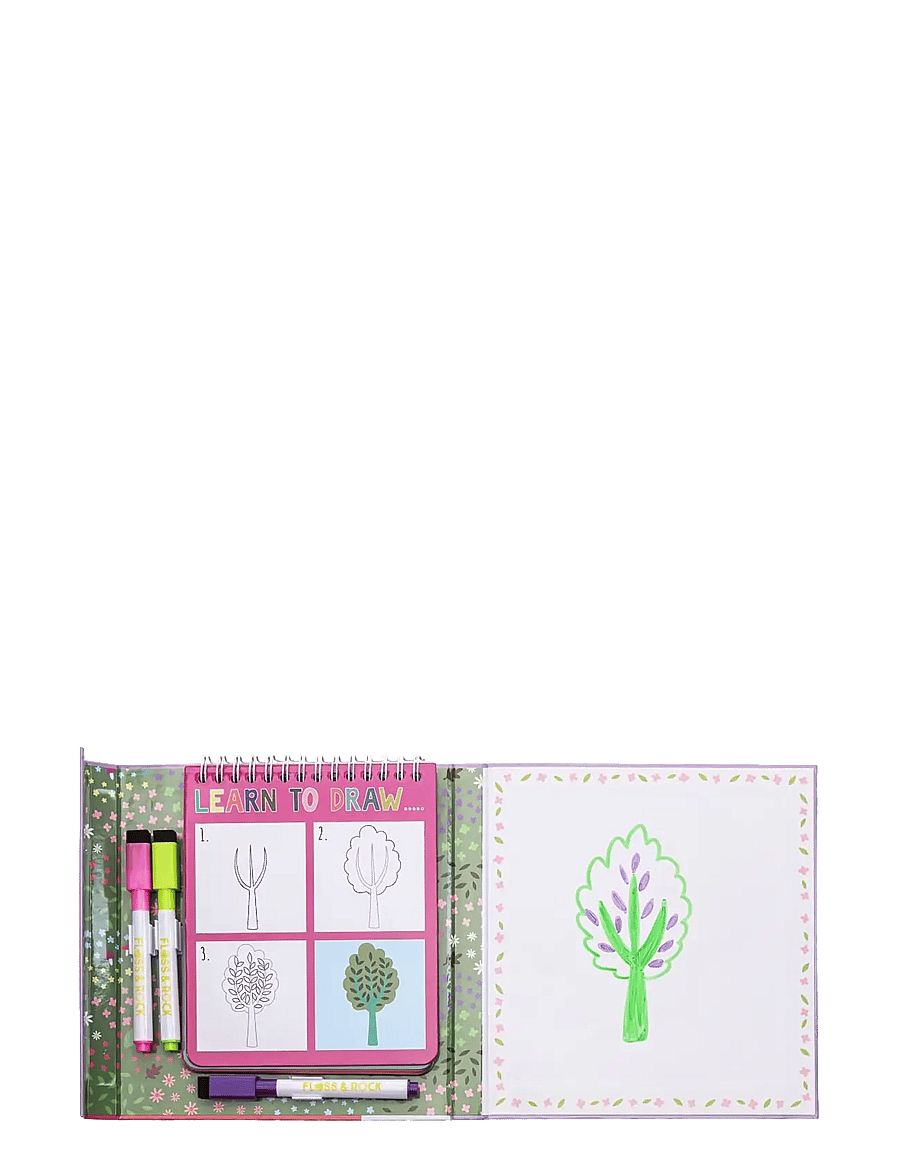 Floss & Rock - Fairy Tale Learn to Draw - pink - 2