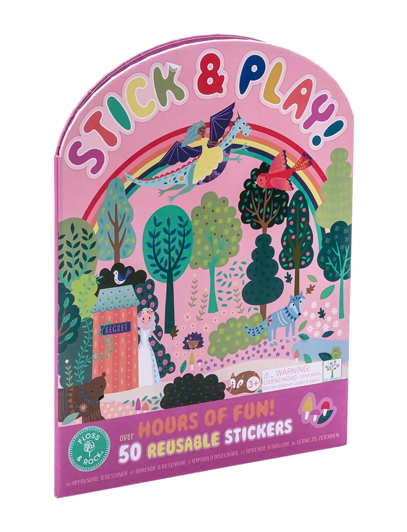 Floss & Rock Fairy Tale Stick & Play - Spielzeug 3-5 Jahre - PINK / multi