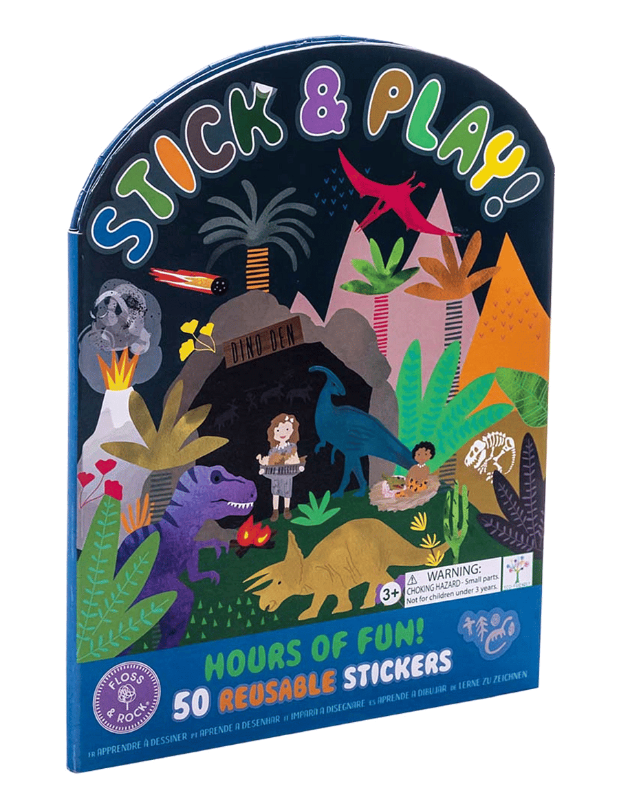 Floss & Rock - Dino Stick & Play - green - 0